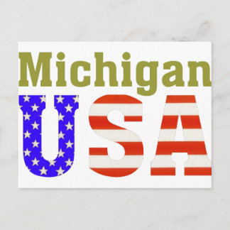 Carte Postale Michigan USA !