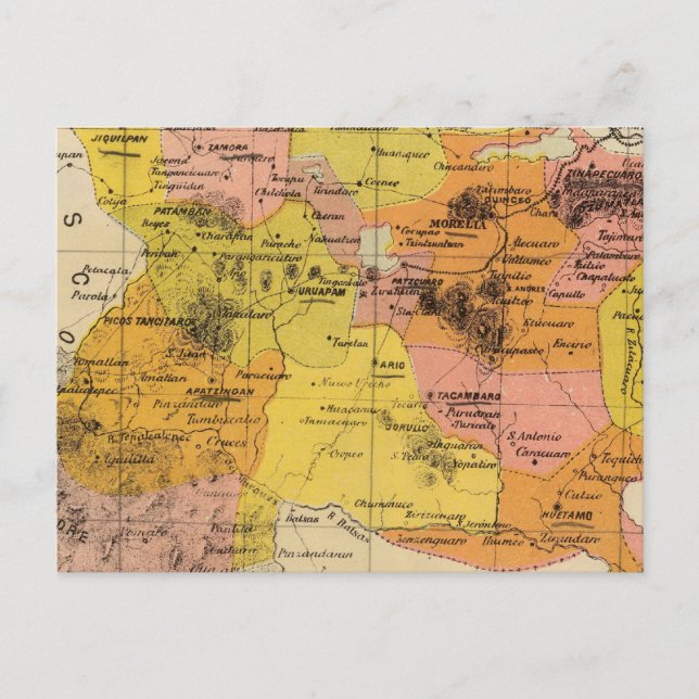 Carte Postale Michoacan, Mexique (Devant)