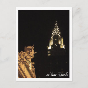 Carte Postale Midtown Sights : Grand Central & Chrysler