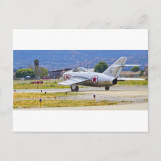 Carte Postale Mig-15 Mikoyan-Gurevich