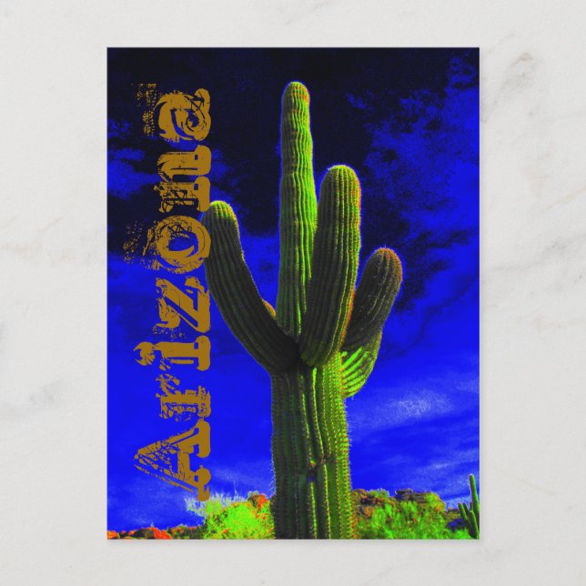 Carte Postale Mighty Saguaro (118), Arizona (Devant)