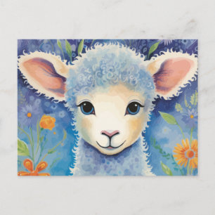 Carte Postale Mignon Bébé Mouton