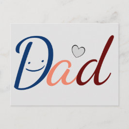 Carte Postale Mignon papa