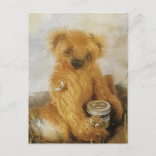 Carte postale mignonne Ours De Miel Teddy