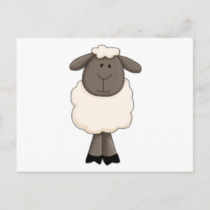 Carte Postale Mignonne petite brebis