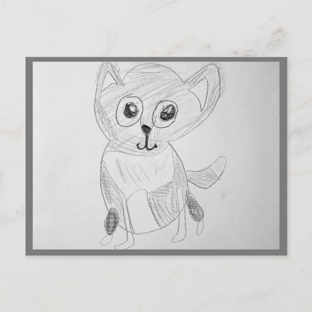 Carte postale mignonne pour toutes les occasions (Devant)