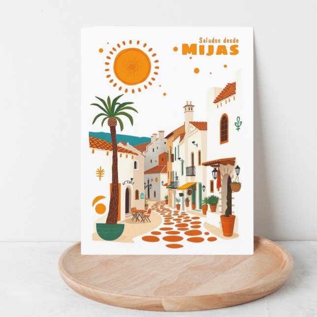 Carte Postale Mijas Espagne vacances Andalucia Costa sol (Créateur téléchargé)