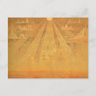 Carte Postale Mikalojus Ciurlionis- Sonate des Pyramides