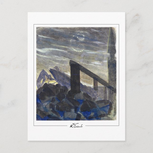Carte Postale Mikalojus Konstantinas Ciurlionis #57 - Fine Ar... (Devant)