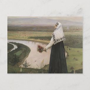 Carte Postale Mikhaïl Nesterov - Sur les montagnes