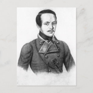 Carte Postale Mikhail Yuryevich Lermontov