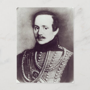 Carte Postale Mikhail Yuryevich Lermontov