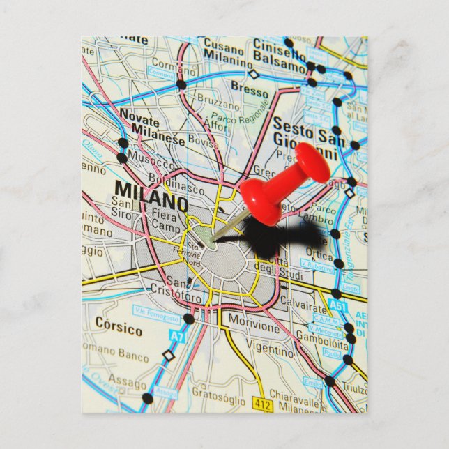 Carte Postale Milan, Milan (Italie) (Devant)