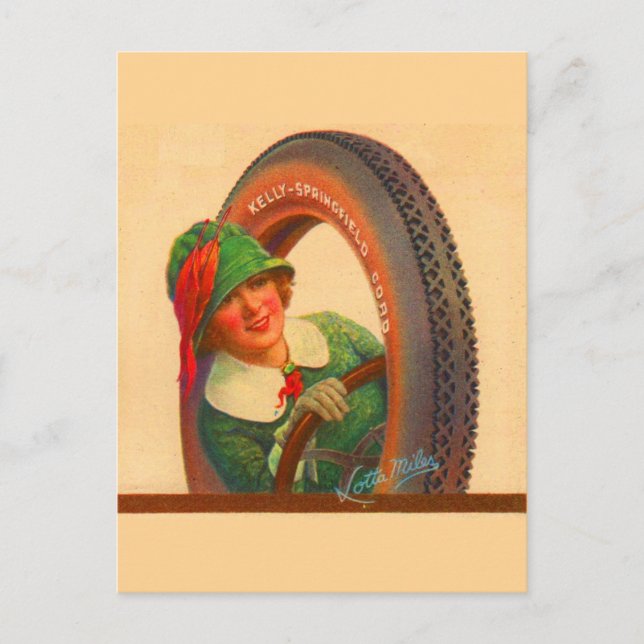 Carte Postale Miles Lotta no. 1 - 1920s Kelly-Springfields m (Devant)