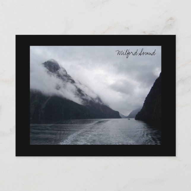Carte Postale Milford Sound (Devant)