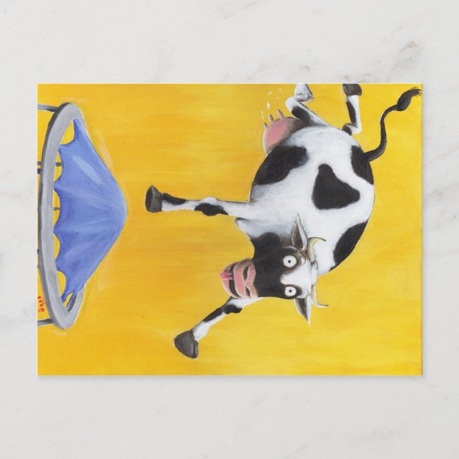 Carte Postale Milkshake (Devant)