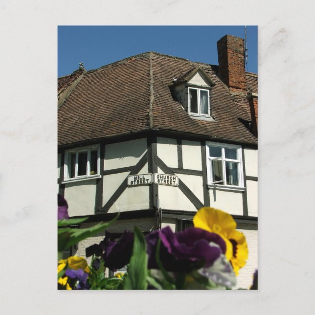 Carte postale Mill Street Corner Tewkesbury (Devant)