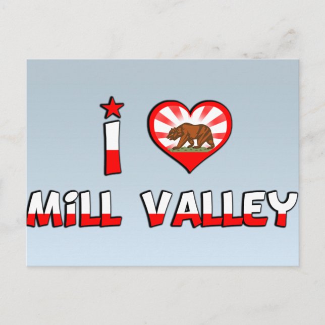 Carte Postale Mill Valley, CA (Devant)