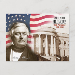 Carte Postale Millard Fillmore - 13e président des États-Unis