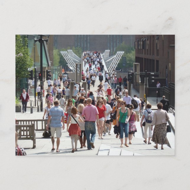 Carte Postale Millenium Bridge, Londres (Devant)