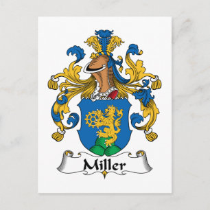 Carte Postale Miller Family Crest