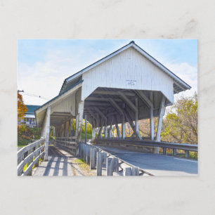 Carte Postale Miller's Run Covered Bridge, Lyndon, Vermont