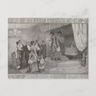 Carte Postale Millie Christine/deux a dirigé Madame