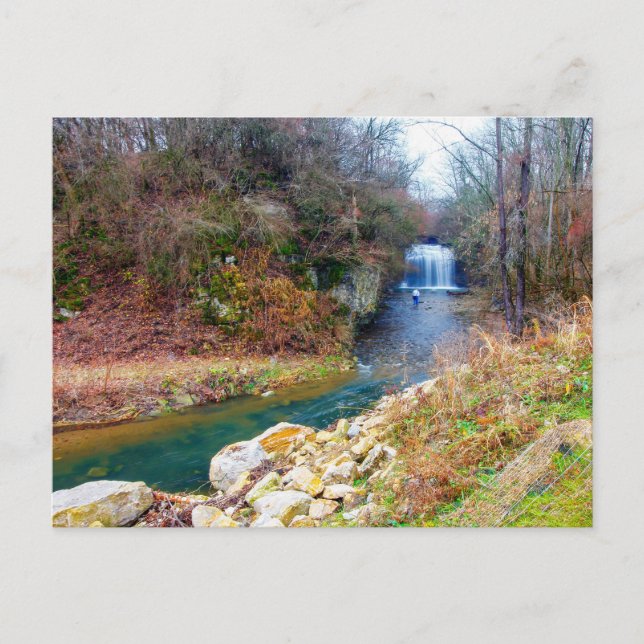 Carte Postale Millikin Falls, Columbus, Ohio (Devant)