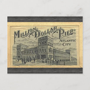 Carte Postale Million Dollar Pier Atlantic City, Vintage