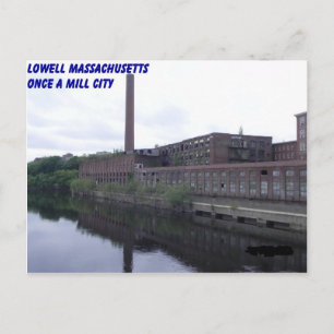 Carte Postale Mills de Lowell Massachusetts