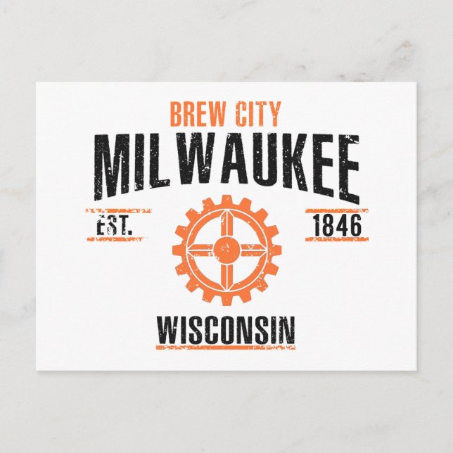 Carte Postale Milwaukee (Devant)