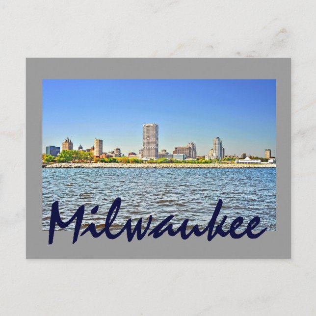 Carte Postale Milwaukee, Wisconsin, États-Unis (Devant)