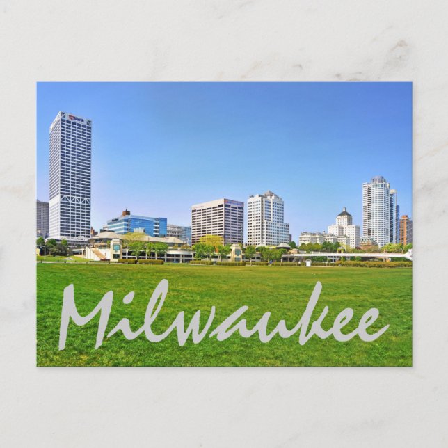 Carte Postale Milwaukee, Wisconsin, États-Unis (Devant)