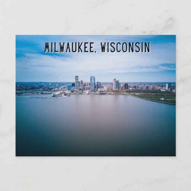 Carte postale Milwaukee Wisconsin Lake (Devant)