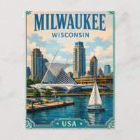 ⛵ Milwaukee Wisconsin Souvenir de la rive ⛵