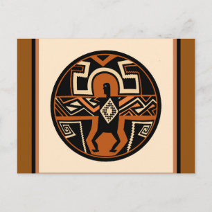 Carte Postale Mimbres Warrior