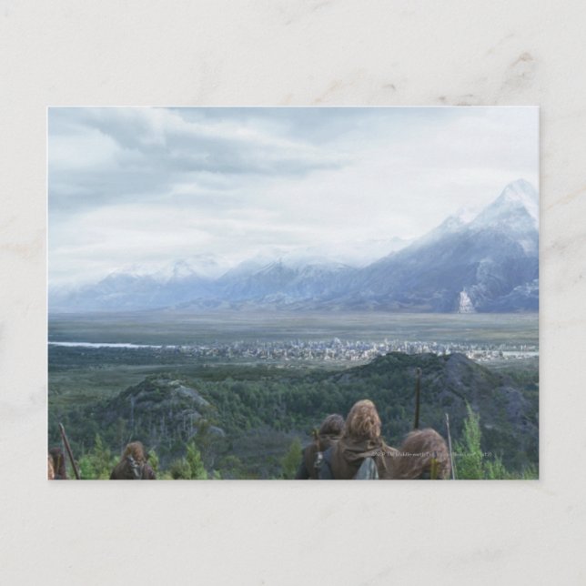 Carte Postale Minas Tirith en vue (Devant)