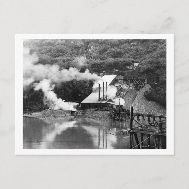 Carte Postale Mine d'or à Valdez, Alaska Photo (Devant)