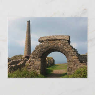 Carte Postale Mines Crown, Botallack, Cornwall, Angleterre.