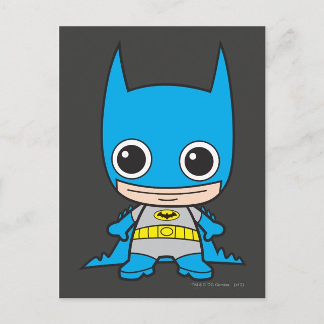 Carte Postale Mini Batman (Devant)
