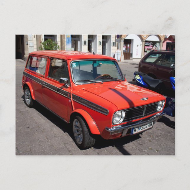 Carte Postale Mini Cooper Clubman (Devant)