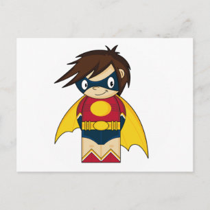 Carte postale Mini Superhero
