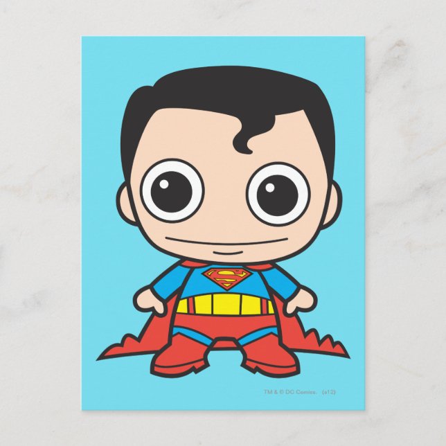 Carte Postale Mini Superman (Devant)