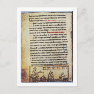 Carte Postale miniature anglaise, "Medica", illustrant une dent