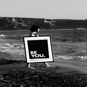 Carte Postale Minimal   Bold Soyez vous-même