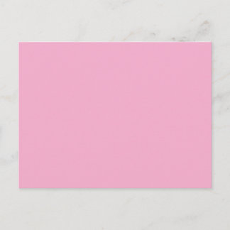 Carte Postale Minimaliste Rose Pâle Élégant Félicitations pour l