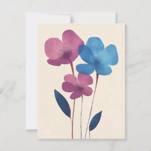 Carte Postale Minimaliste scandinave #179