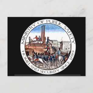 Carte Postale Ministère de la sécurité publique