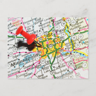 Carte Postale Minneapolis, Minnesota