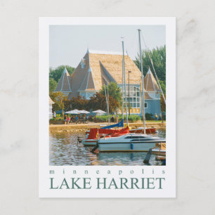 Carte Postale Minneapolis Minnesota Lake Harriet Bandshell
